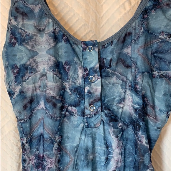 Negative Underwear Silky Bodysuit Blue Calcite - Picture 3 of 5